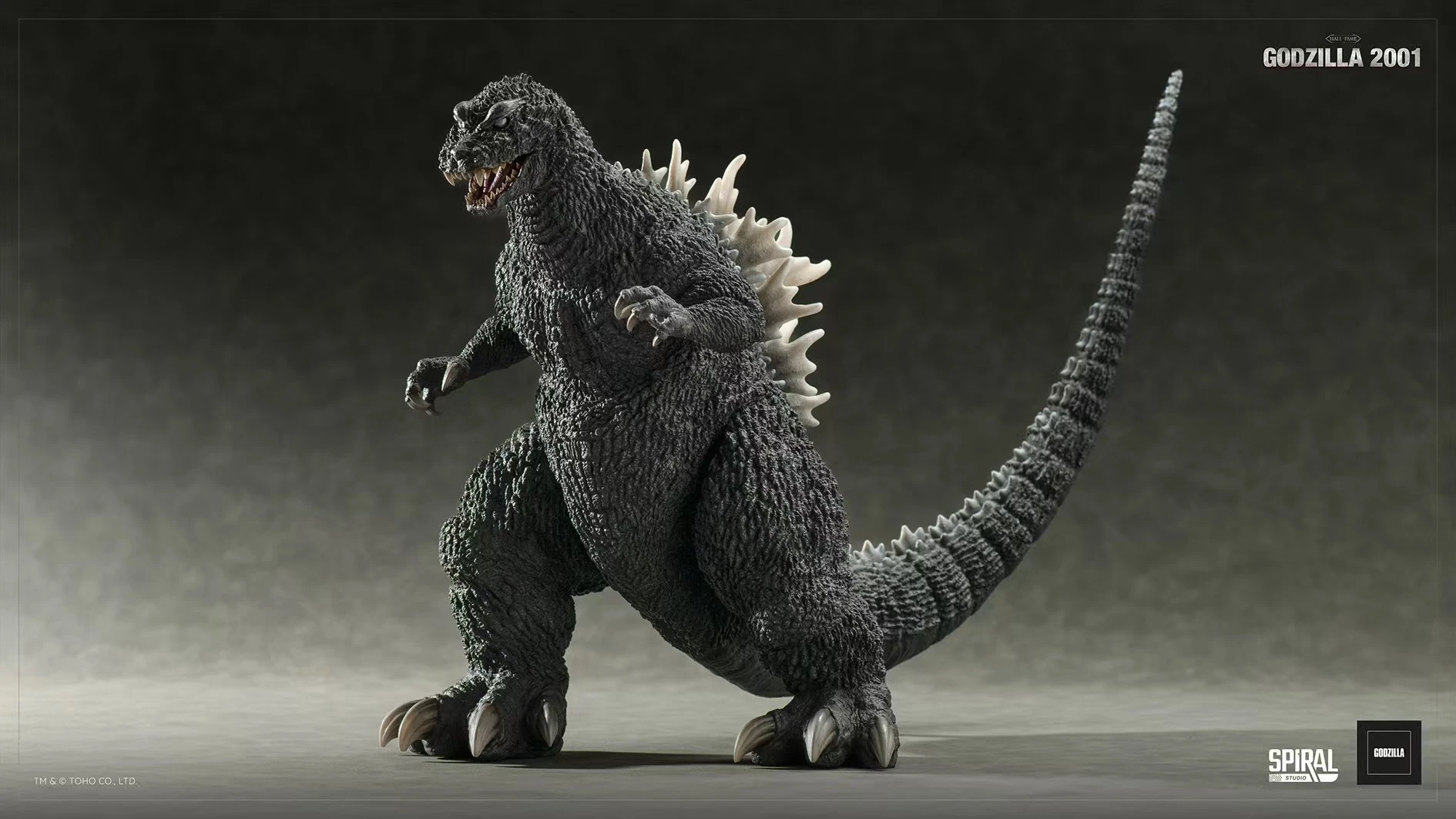 Godzilla 2001 - Godzilla Official Statue - Spiral Studio