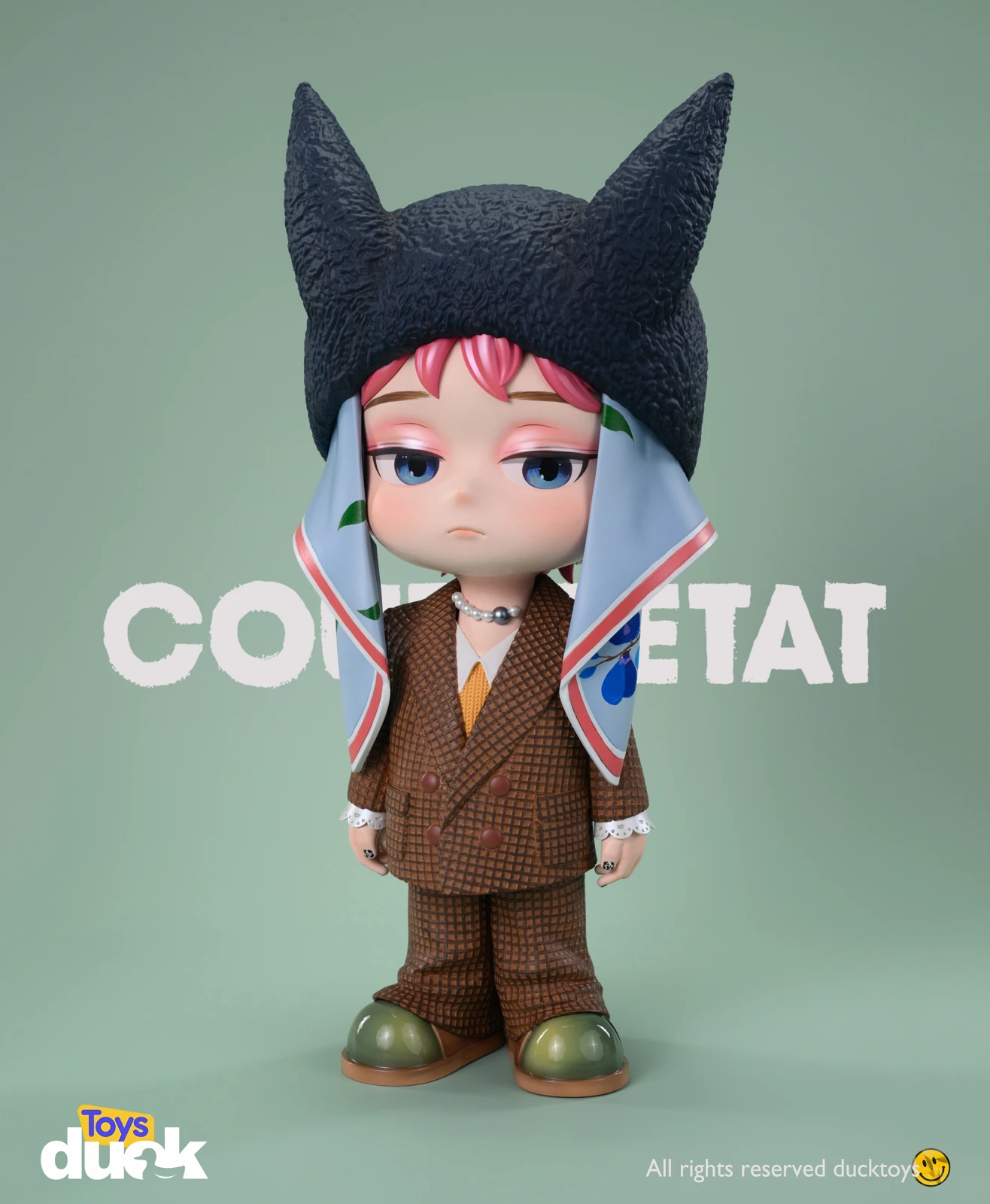 Black Rabbit Ver. G-Dragon - BIGBANG Official Statue - Ducktoys