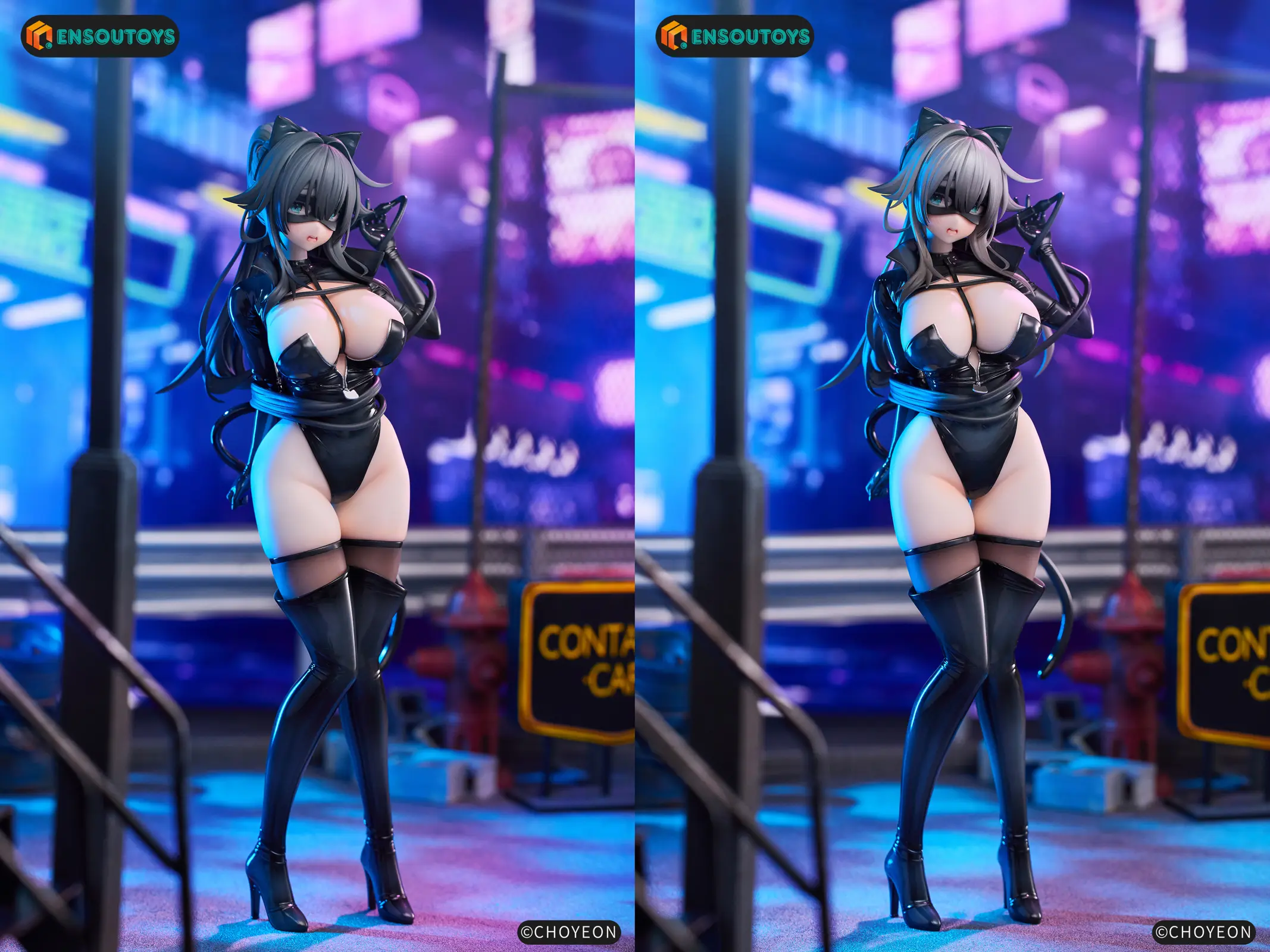 1/6 Scale Cat Girl Happy-chan - Original Design Official Statue - ENSOUTOYS