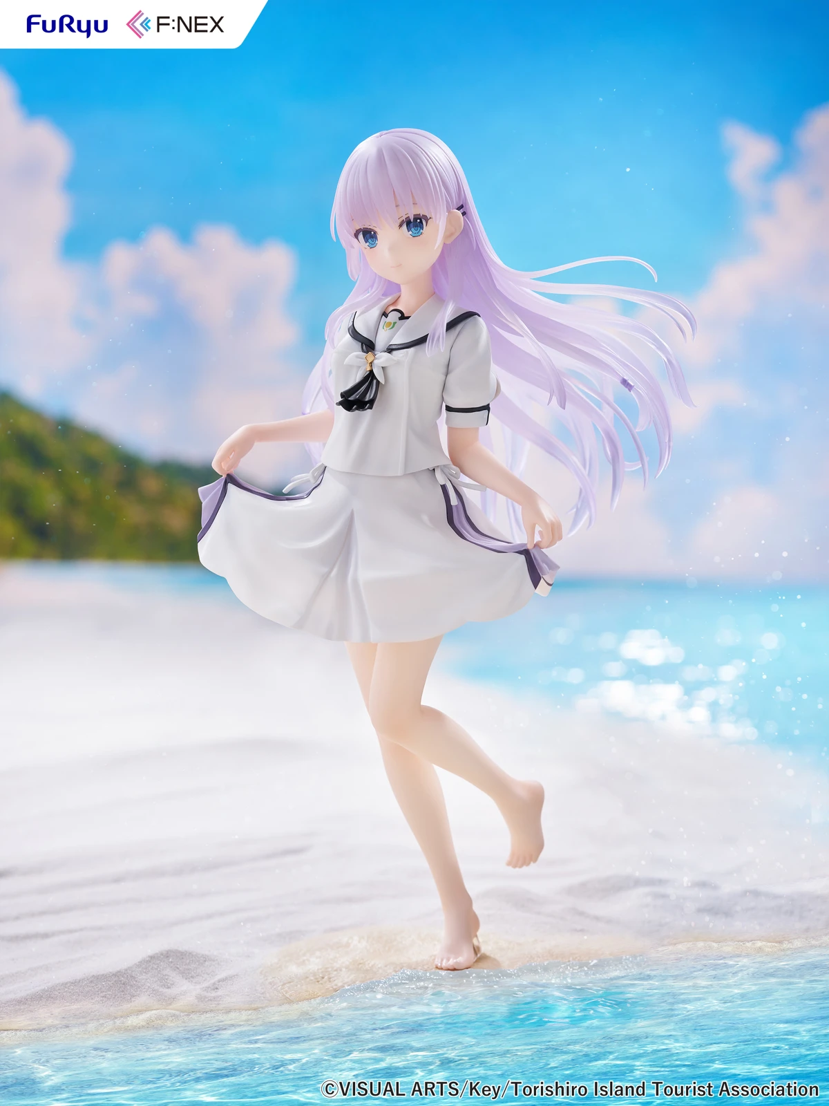 1/7 Scale Shiroha Naruse - Summer Pockets Official Statue - F:NEX
