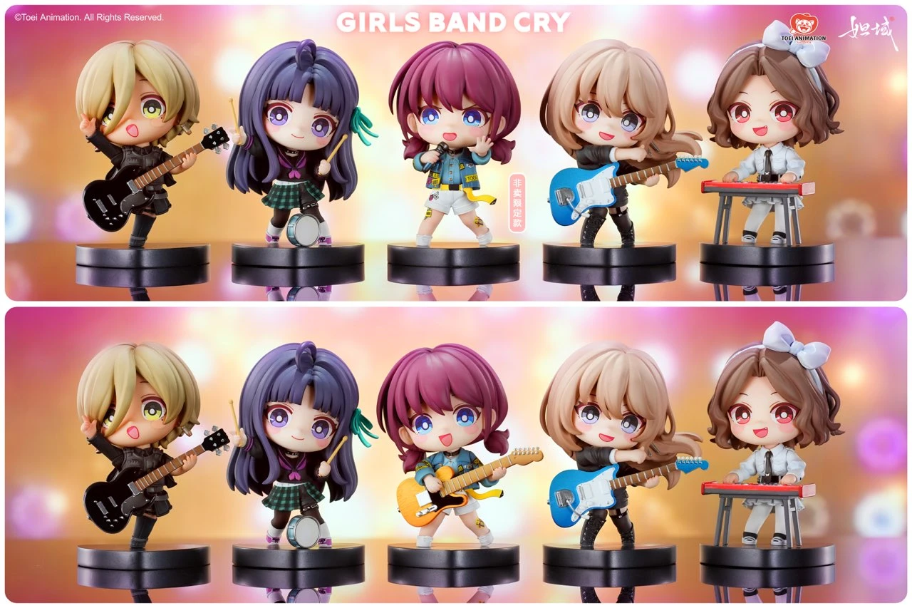 Chibi Ver. Togenashi Togeari - Girls Band Cry Official Statue - DaYu Studio
