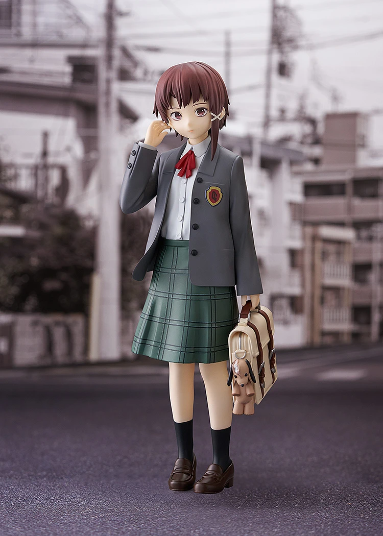 L Size POP UP PARADE Series Lain Iwakura - Serial Experiments Lain Official Statue - Good Smile Company