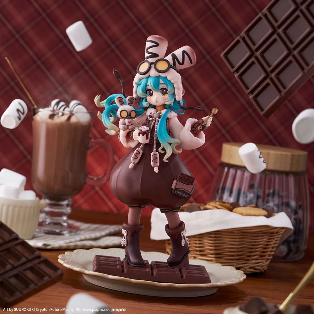 S-Fire Series Marshmallow Hot Cocoa Ver. Hatsune Miku - VOCALOID Official Statue - SEGA