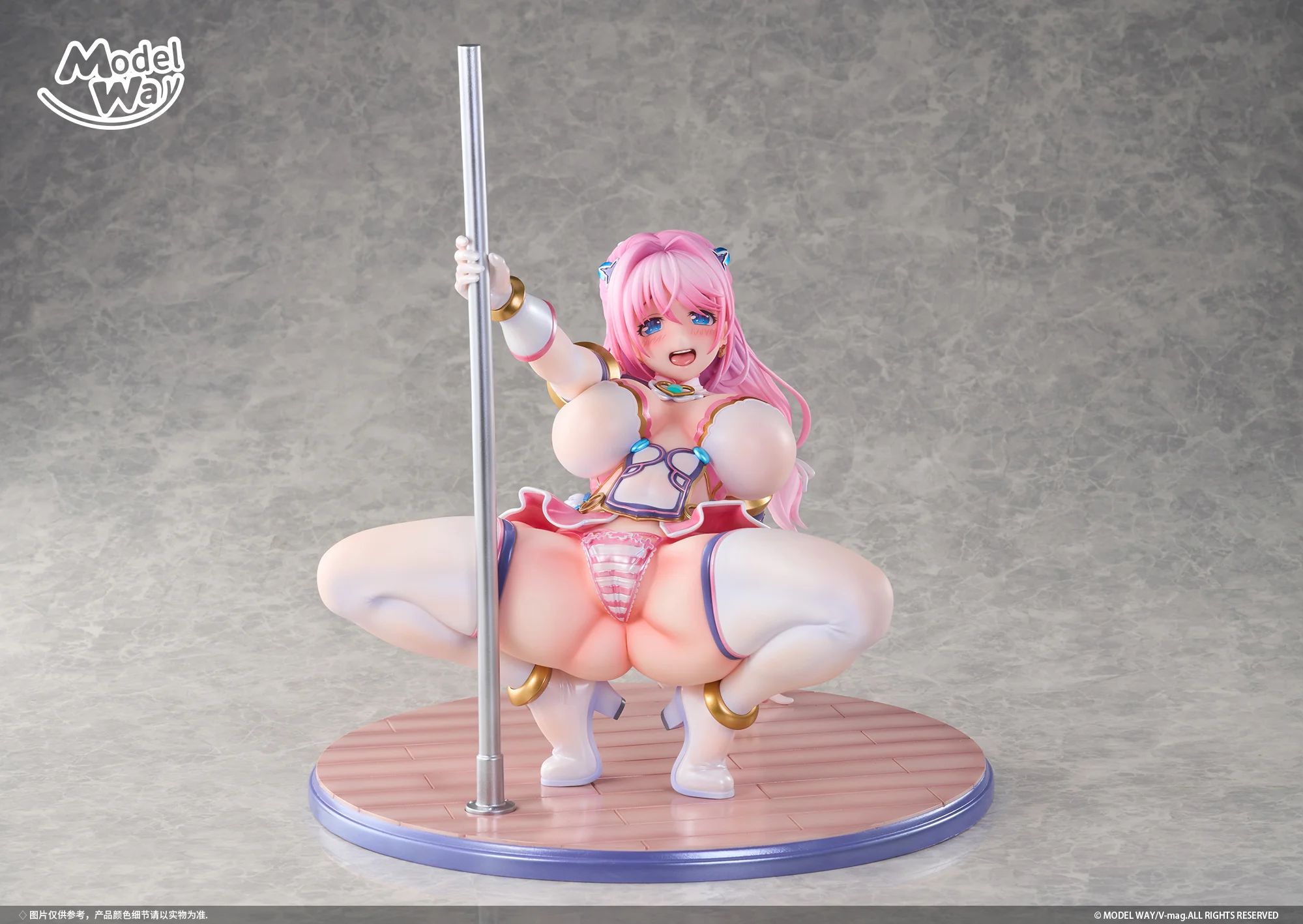 1/4 Scale Cheerful Pink Ver. Angel Sakuraba Momoka - Original Design Official Statue - Model Way