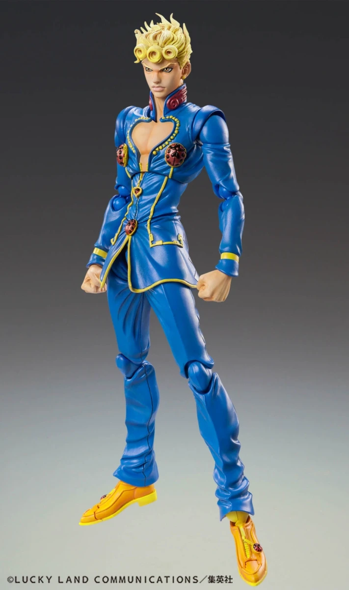 Second Edition Movable Giorno Giovanna - JoJo's Bizarre Adventure: Golden Wind Official Statue - Medicos
