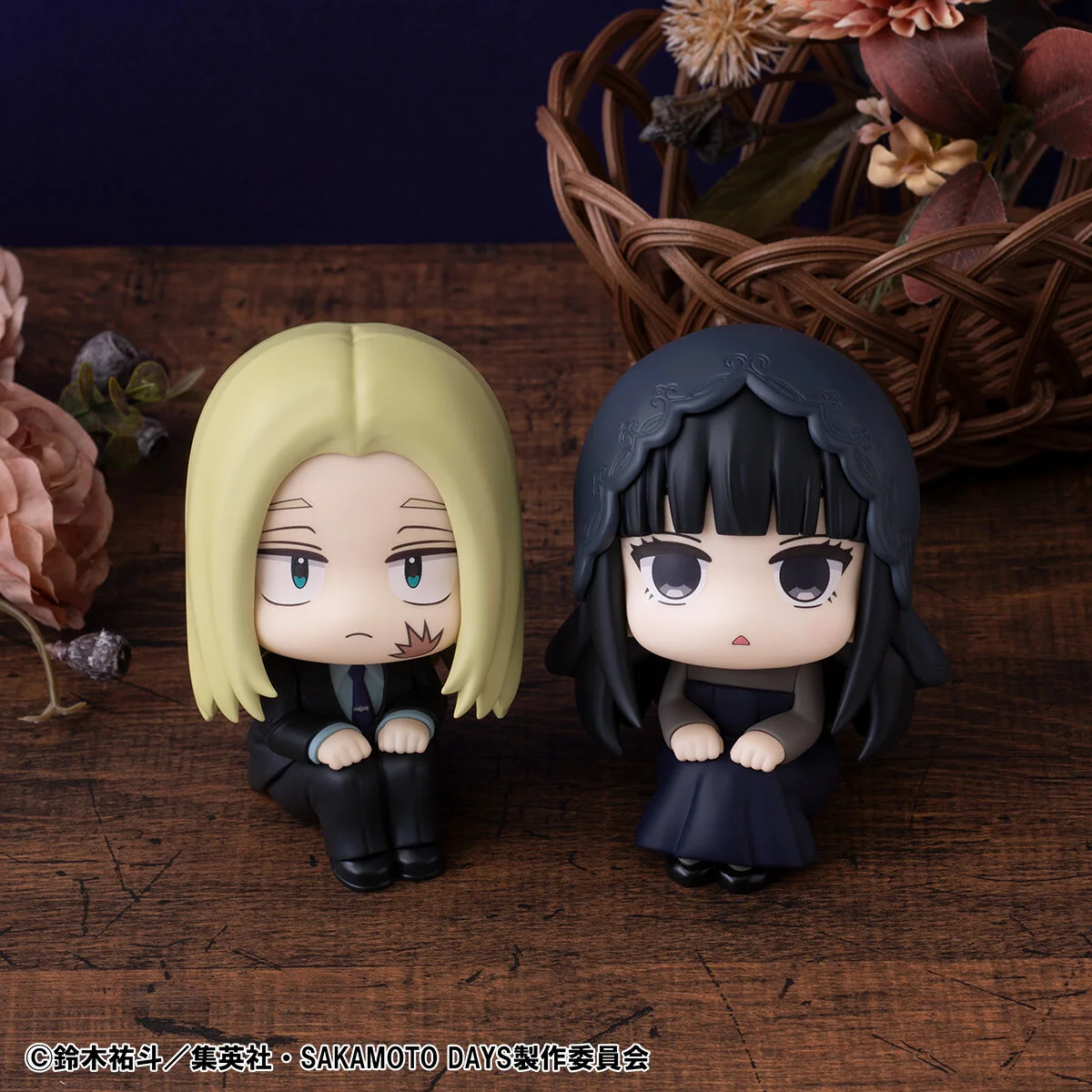 Look Up Series Special Collection Ver. Shishiba & Osaragi - Sakamoto Days Official Statue - MegaHouse