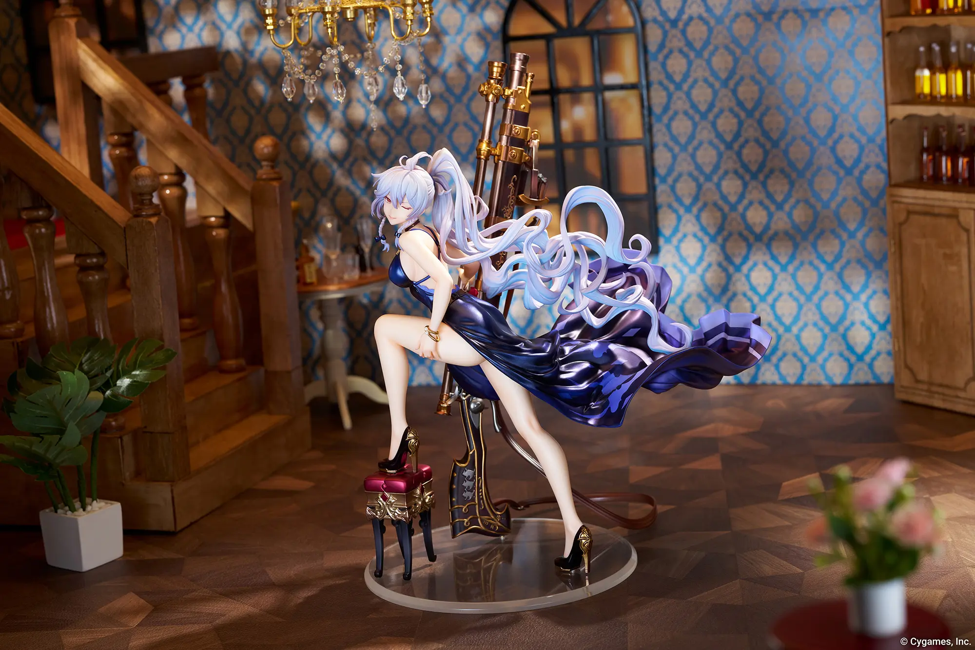 1/7 Scale Gentian Blue Ver. Silva - Granblue Fantasy Official Statue - APEX