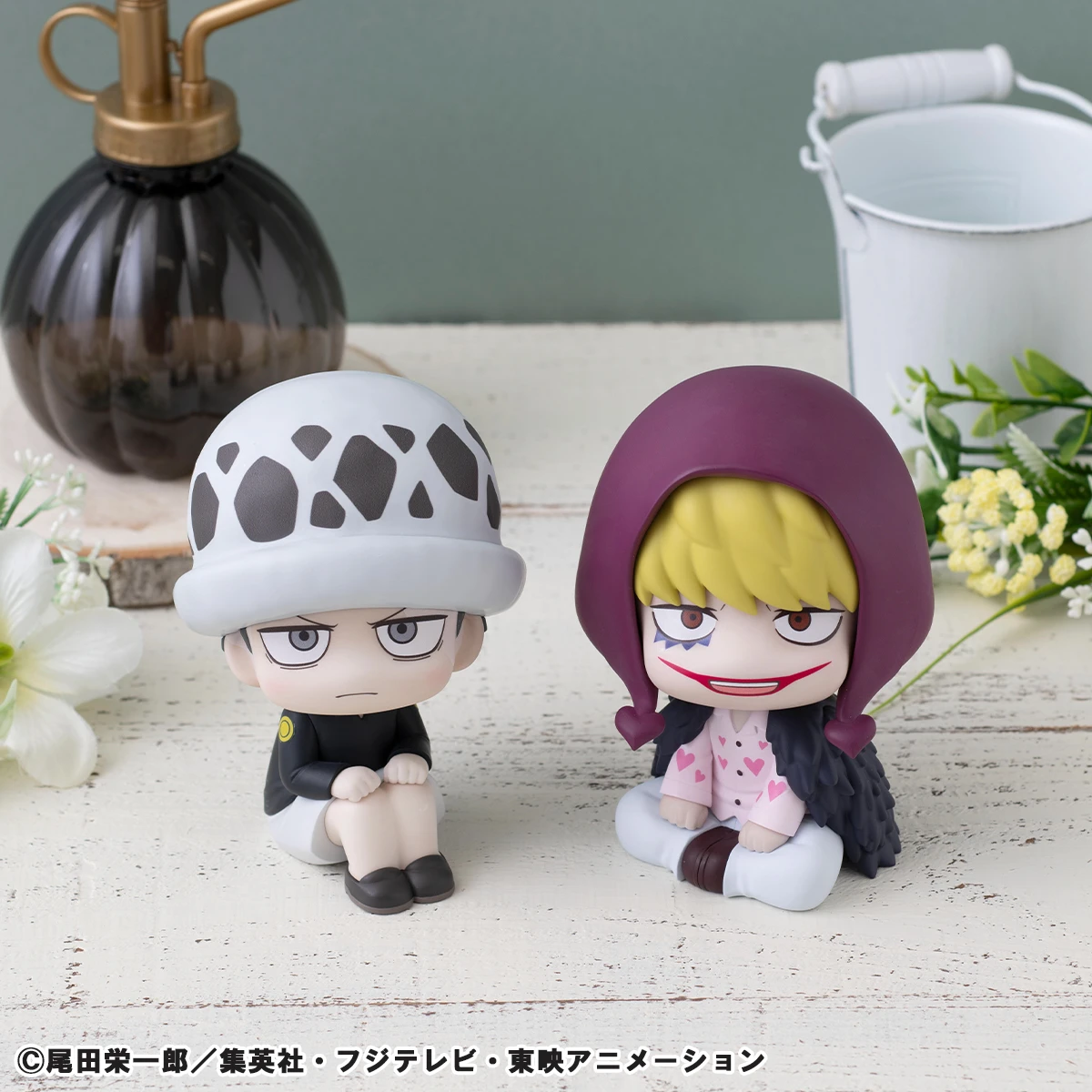 Look Up Series Special Collection Ver. Childhood Trafalgar D. Water Law & Corazon - ONE PIECE Official Statue - MegaHouse