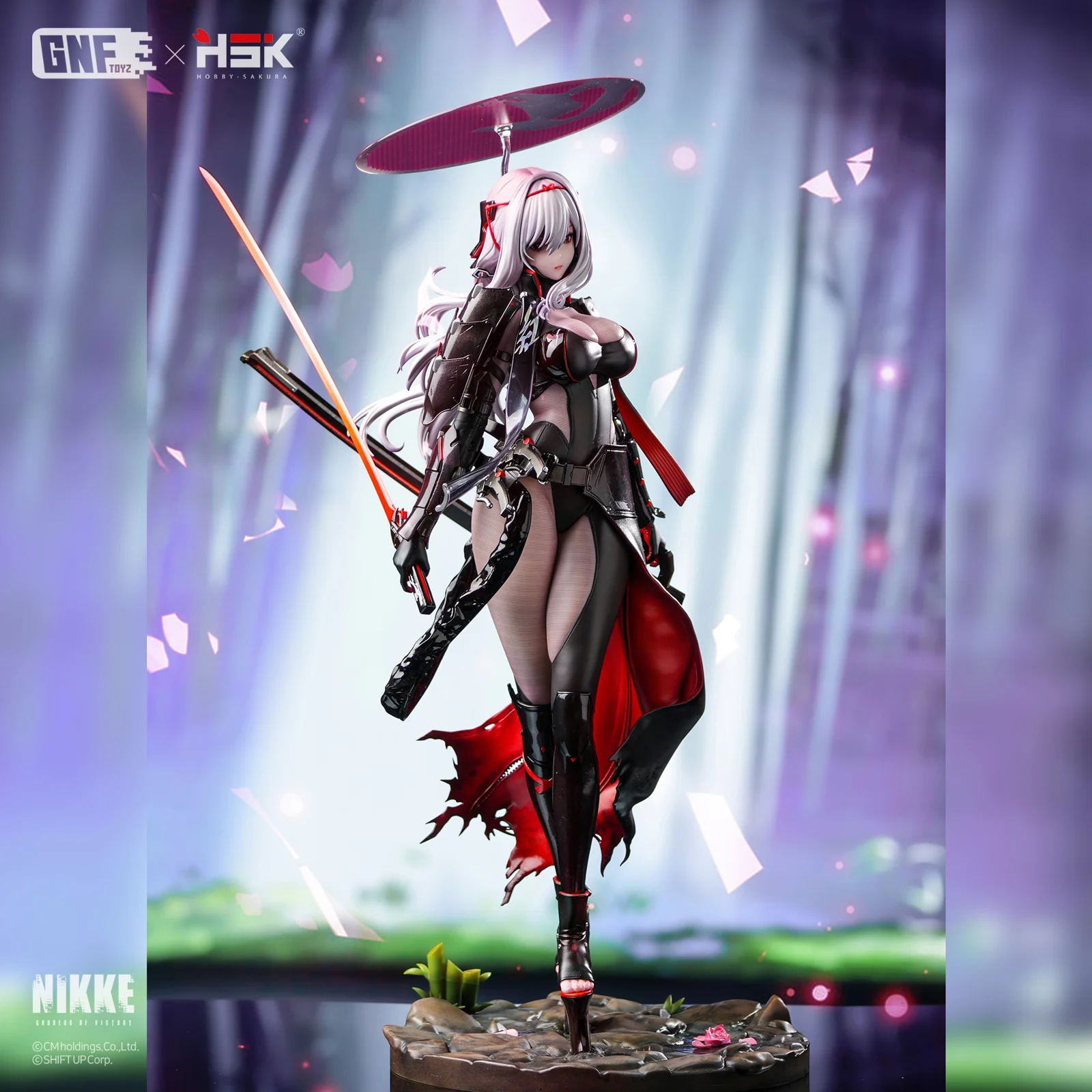 1/4 Scale Black Shadow Scarlet - Goddess of Victory: Nikke Official Statue - Hobby Sakura Studio