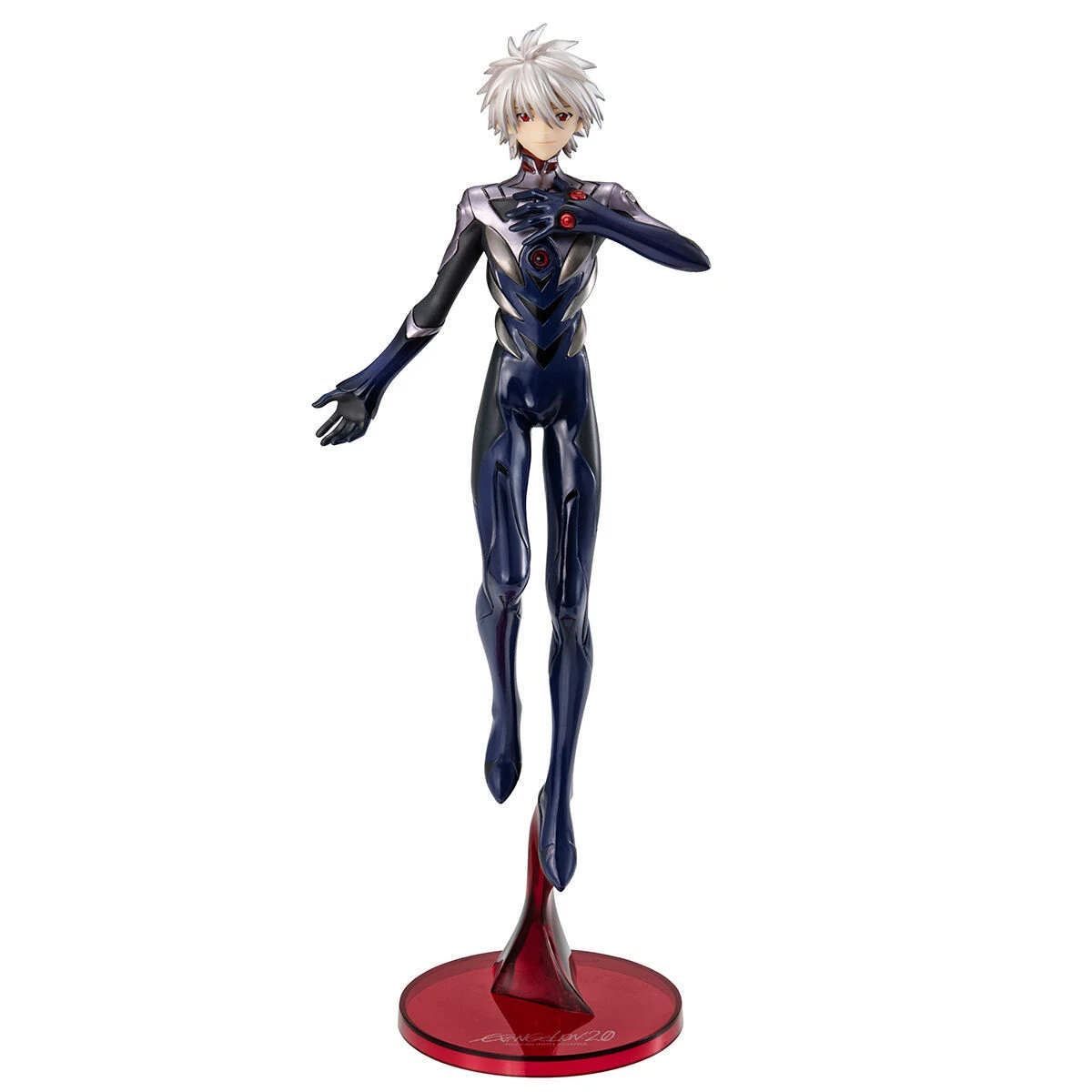 Second Edition G.E.M. Series Kaworu Nagisa - (EVA) Neon Genesis EVAngelion Official Statue - MegaHouse
