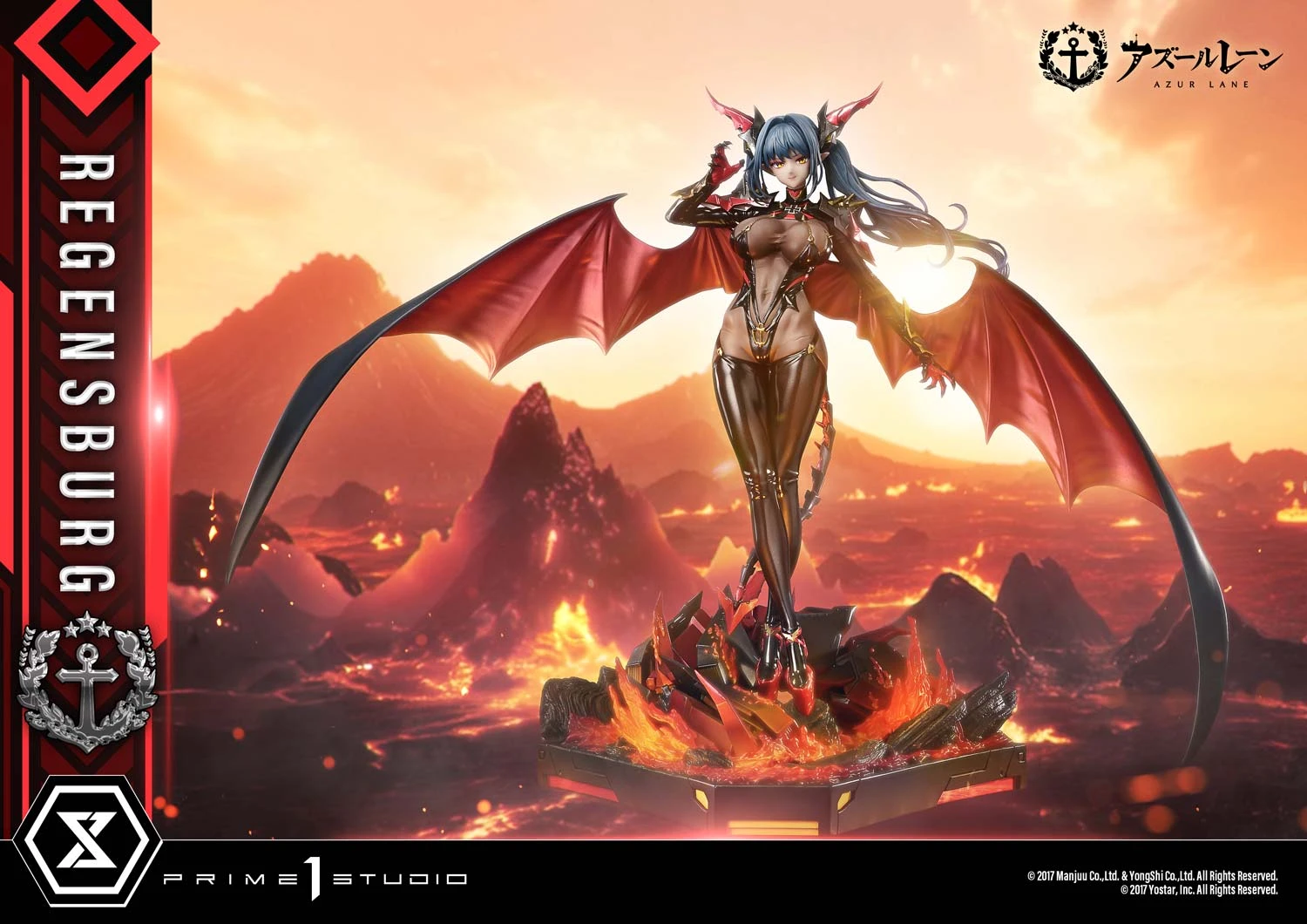 1/6 Scale Standard Edition KMS Regensburg with LED - Azur Lane Official Statue - Prime 1 Studio