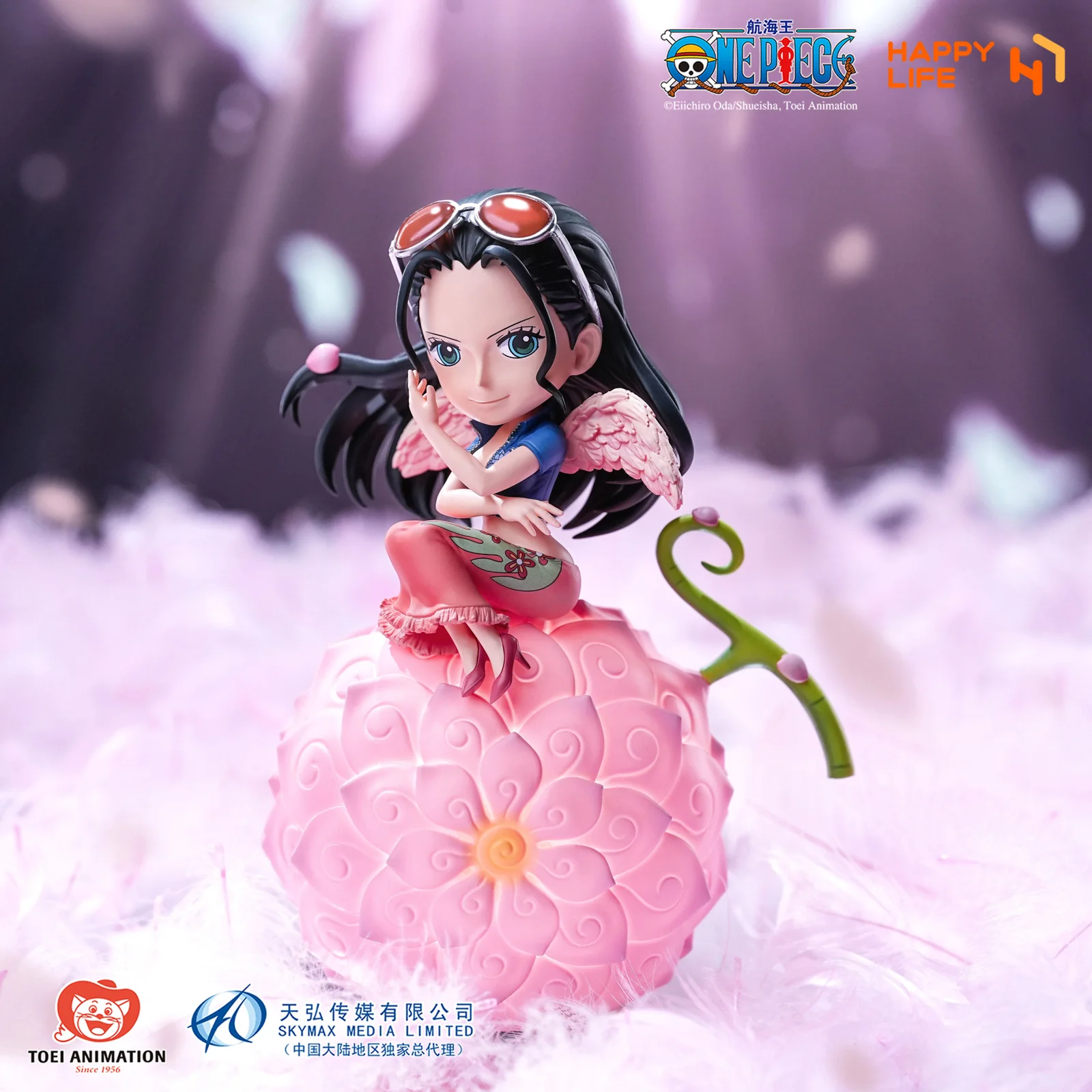 Licensed Devil Fruit Series Nico Robin Sound-Activated Night Lamp with LED - ONE PIECE Statue - HAPPY LIFE Studio