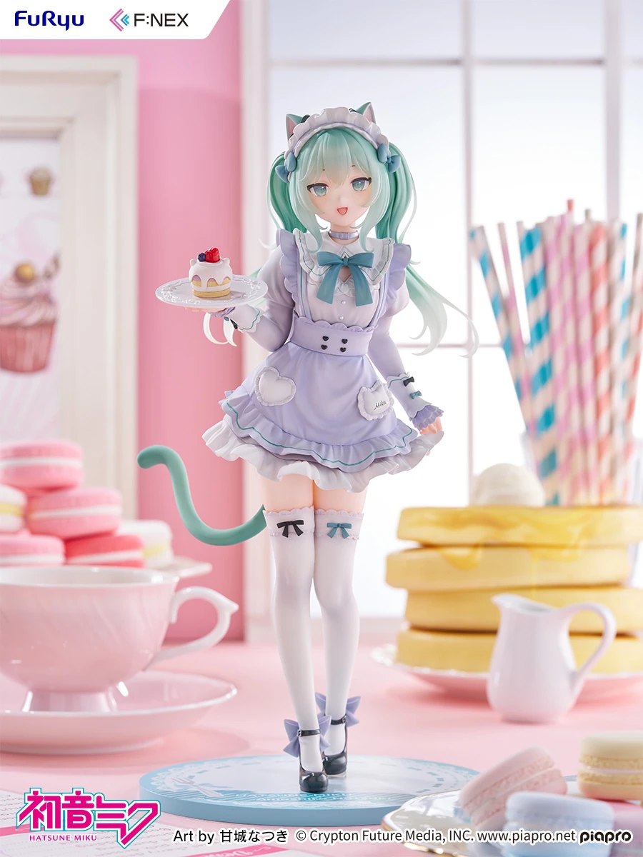 1/7 Scale Nachoneko Maid Ver. Hatsune Miku - VOCALOID Official Statue - F:NEX