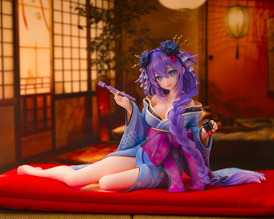 1/7 Scale Kimono Ver. Purple Heart - Hyperdimension Neptunia Official Statue - Good Smile Company