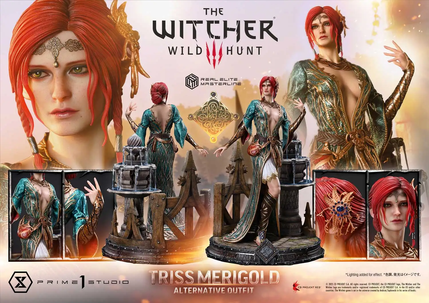 1/4 Scale DLC Outfit Ver. Triss Merigold - The Witcher 3: Wild Hunt Official Statue - Prime 1 Studio