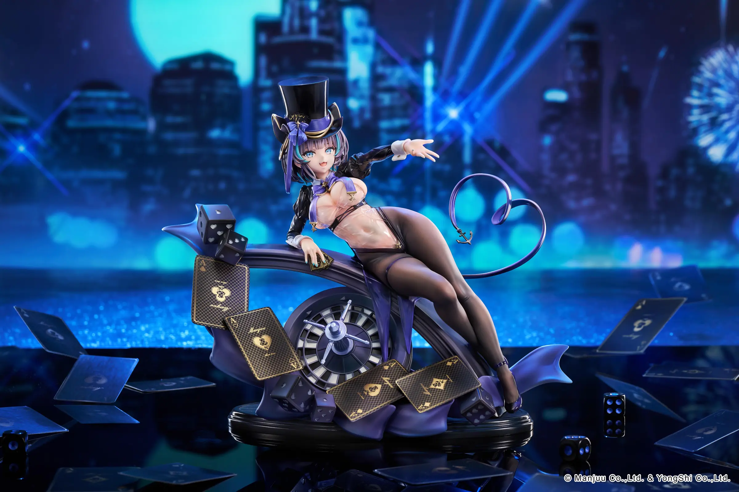 1/7 Scale The Cat in the Magic Hat Ver. HMS Cheshire - Azur Lane Official Statue - Good Smile Company
