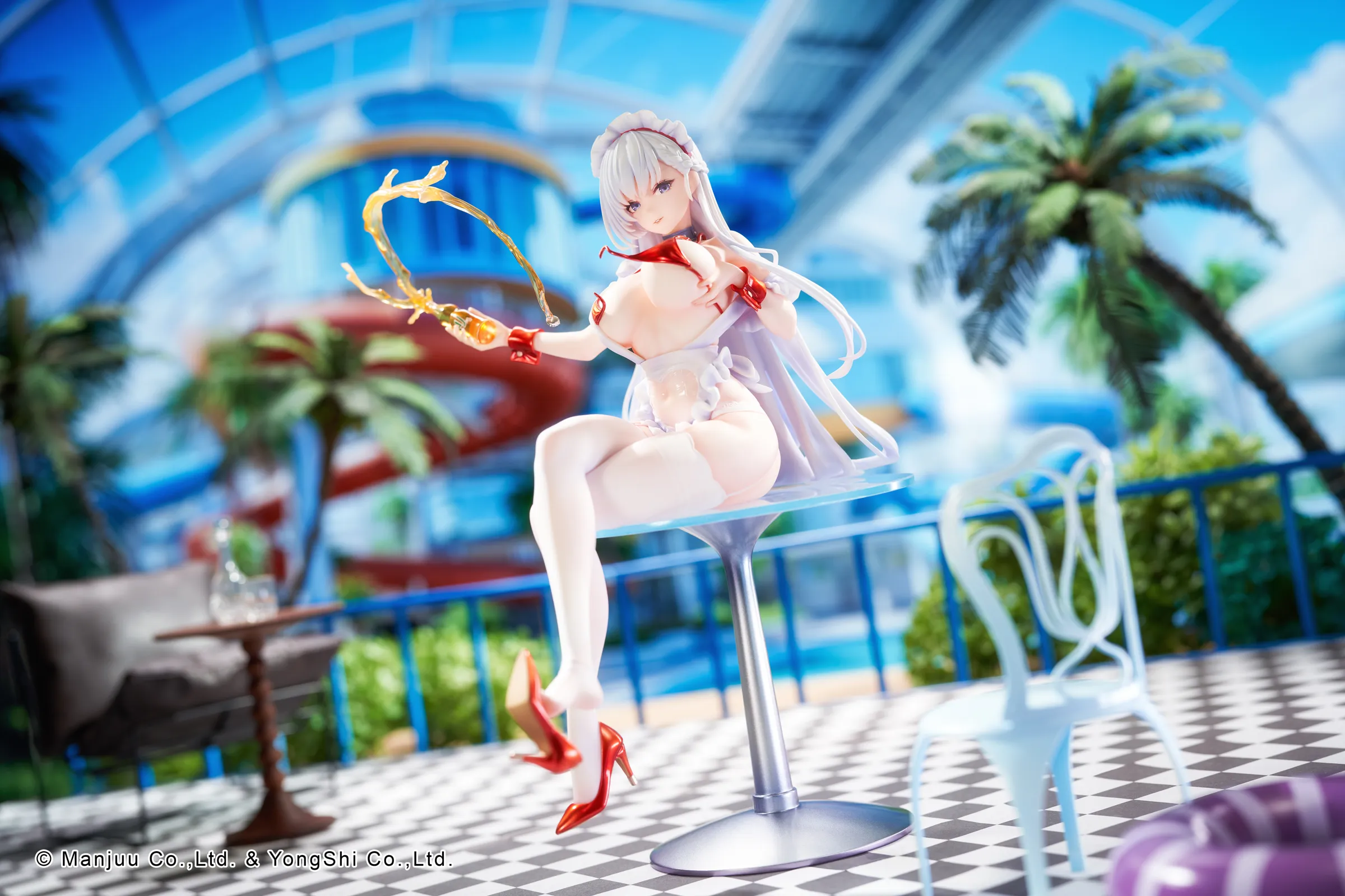 1/7 Scale Blissful Service Ver. HMS Belfast - Azur Lane Official Statue - Good Smile Arts Shanghai