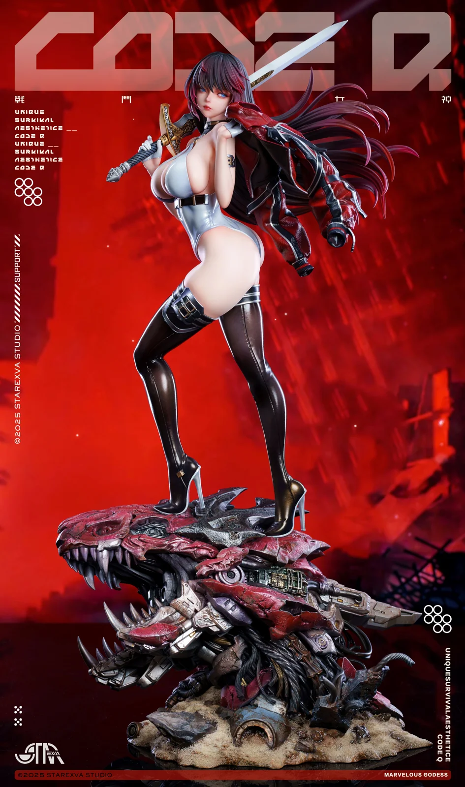 1/4 Scale Licensed Codename Q - Original Design Resin Statue - STAREXVA Studios