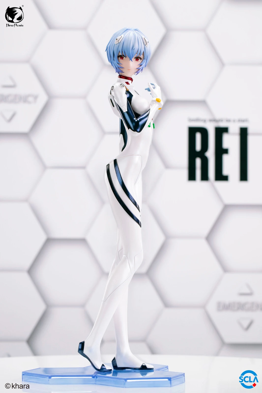 1/4 Scale Licensed New Film Ver. Rei Ayanami - (EVA) Neon Genesis EVAngelion Statue - Bear Panda Studio