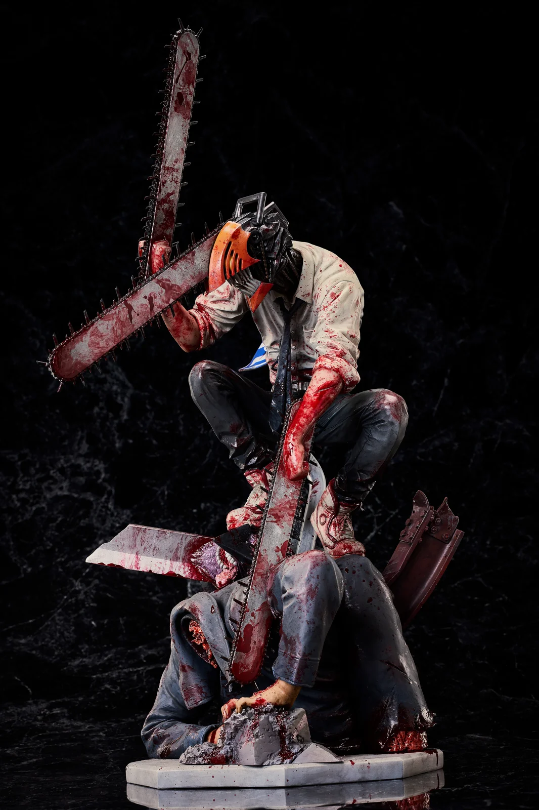 1/6 Scale Chainsaw Devil Denji - Chainsaw Man Official Statue - A·DIMENSION