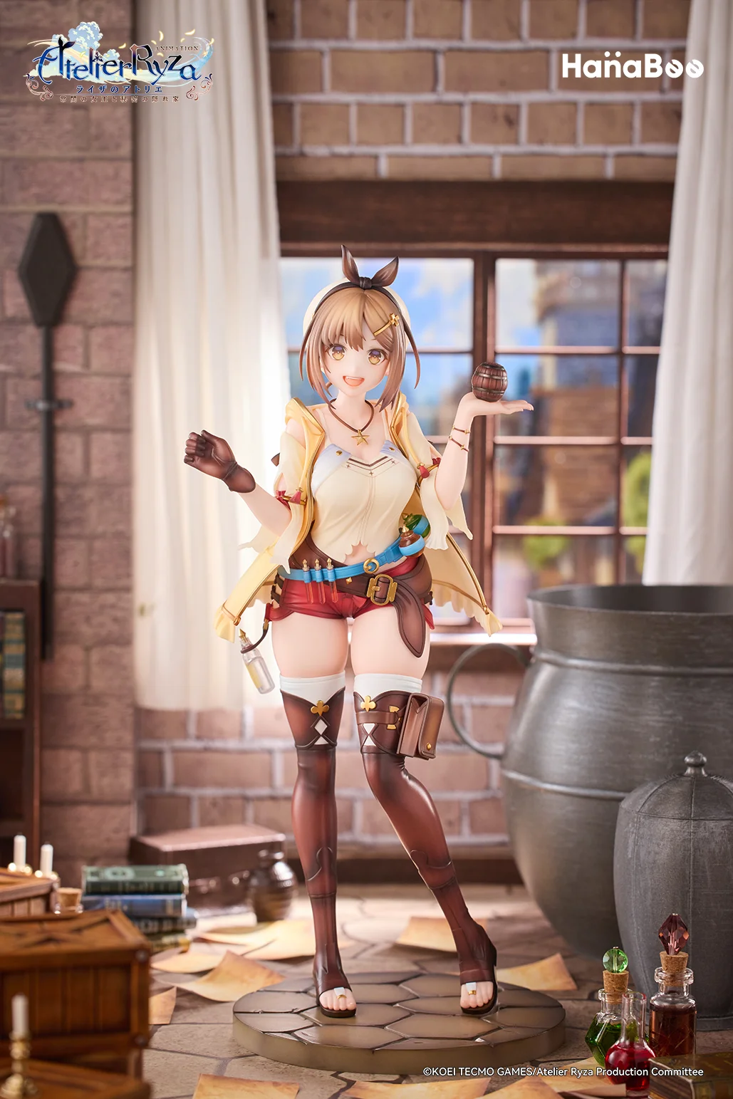 1/7 Scale Ryza Reisalin Stout - Atelier Ryza: Ever Darkness & the Secret Hideout Official Statue - Hanabee