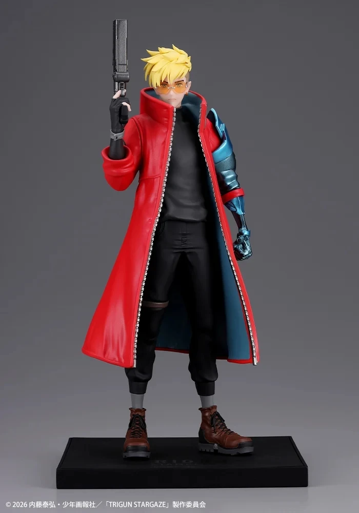 1/7 Scale Oshi Works Vash the Stampede - Trigun Official Statue - Kotobukiya