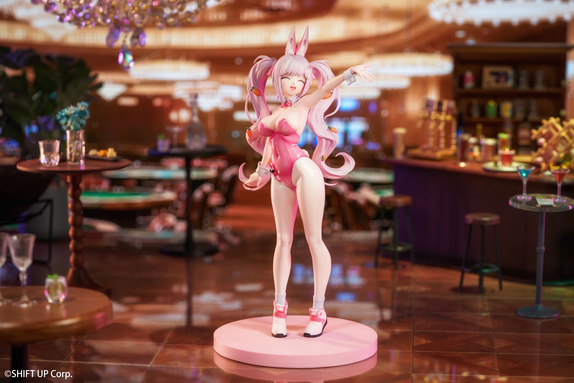 1/10 Scale Wonderland Bunny Ver. Alice - Goddess of Victory: Nikke Official Statue - Hobby Sakura Studio