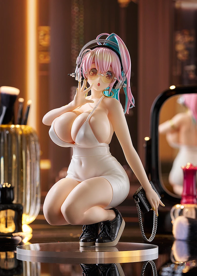 L Size POP UP PARADE Series 15th Mini Dress Ver. Super Sonico - Super Sonico Official Statue - Good Smile Company - Image 2