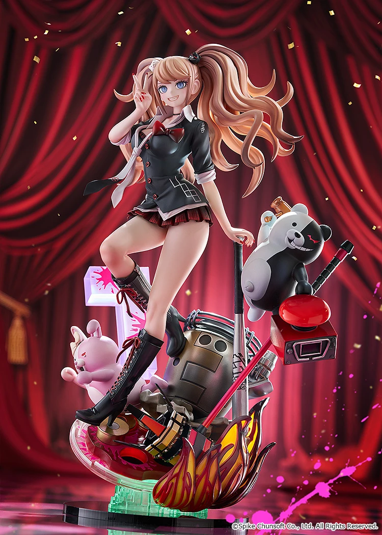 1/7 Scale 15th Aniversary Ver. Junko Enoshima - Danganronpa: Trigger Happy Havoc Official Statue - Good Smile Company - Image 2