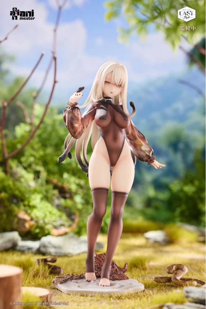 1/7 Scale Easy Pick Series Medusa Girl Veil Kirisa - Original Design Official Statue - AniMester - Image 1