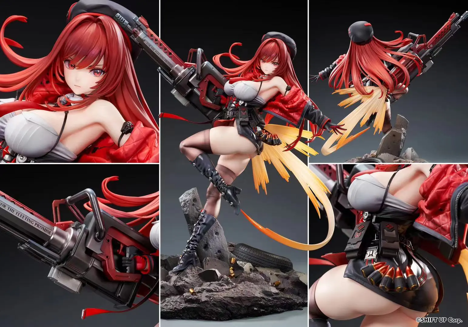 1/4 Scale Red Hood Ver. Rapi - Goddess of Victory: Nikke Official Statue - Hobby Sakura Studio - Image 1