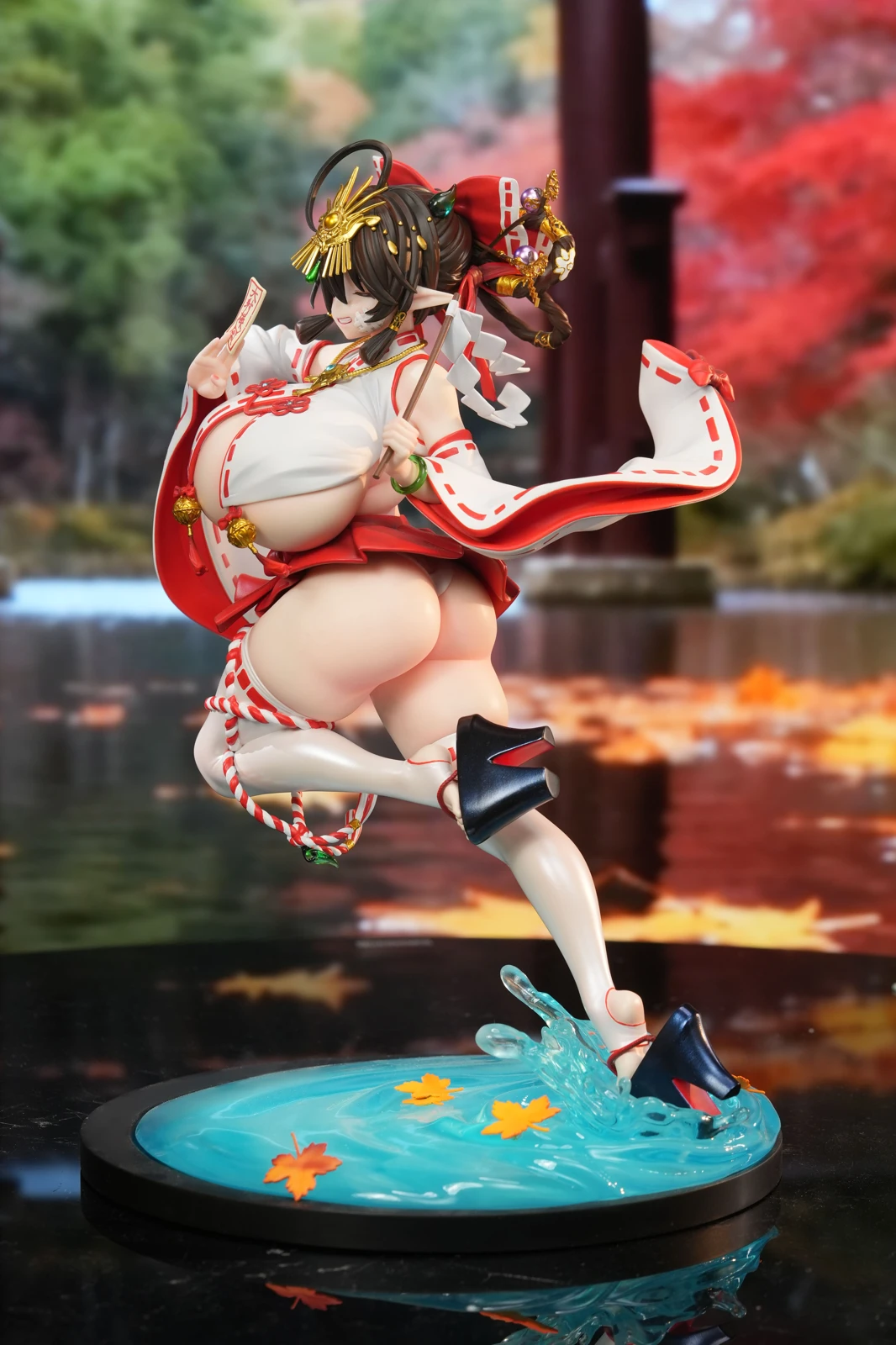 1/6 Scale Licensed Miko Suit Ver. Umita - Original Design Statue - INFOCUS Studio - Image 2