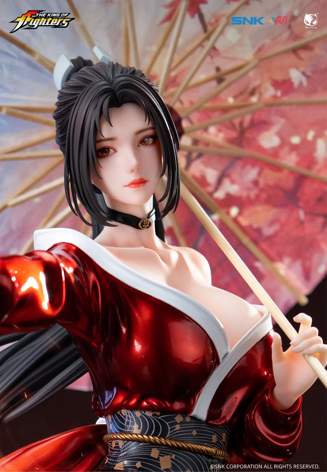 1/4 Scale Licensed Mai Shiranui - Street Fighter Statue - Bear Panda Studio - Image 3
