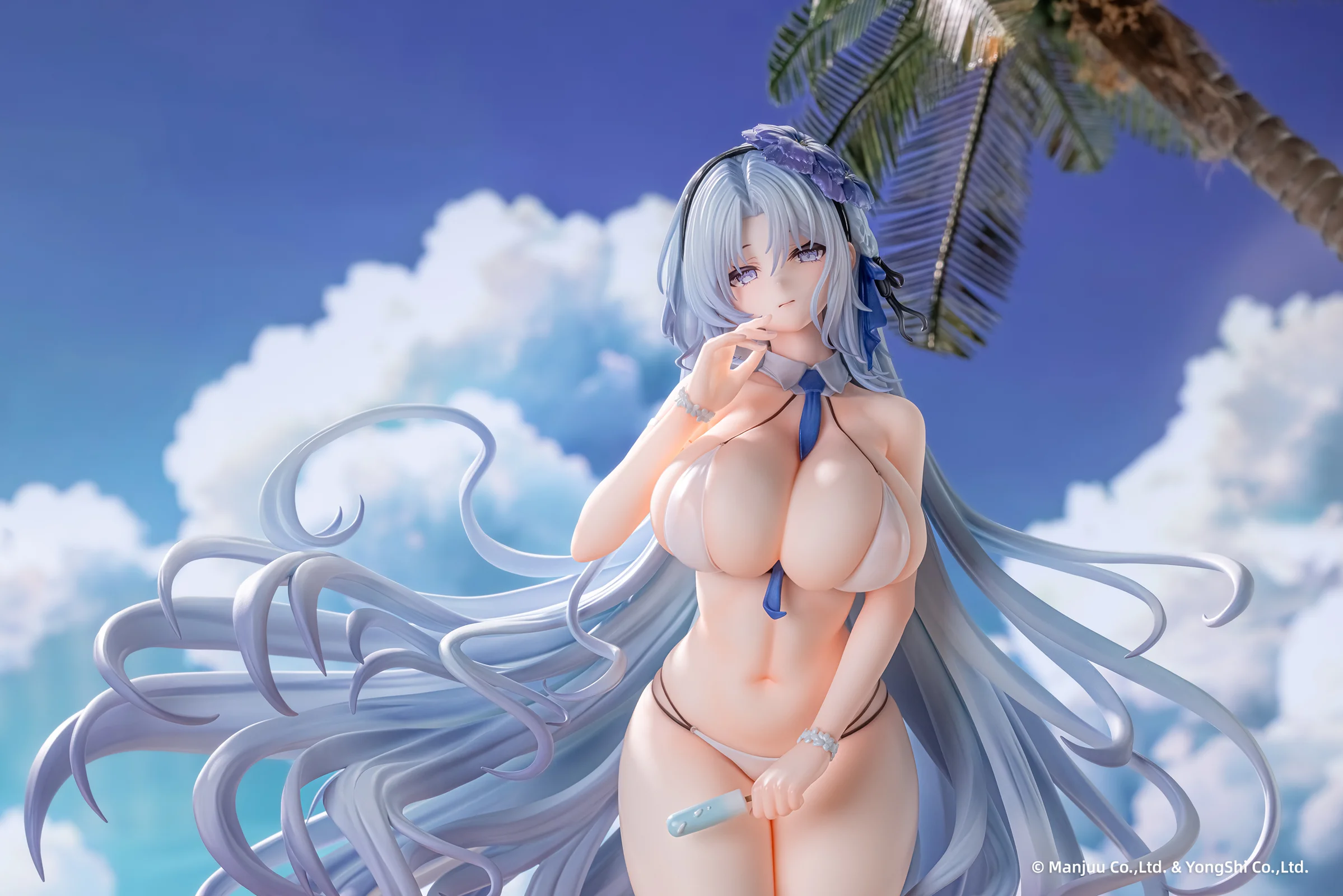 1/6 Scale Heat-Beating Summer Sacrament Ver. FFNF Alsace - Azur Lane Official Statue - AniGame - Image 11