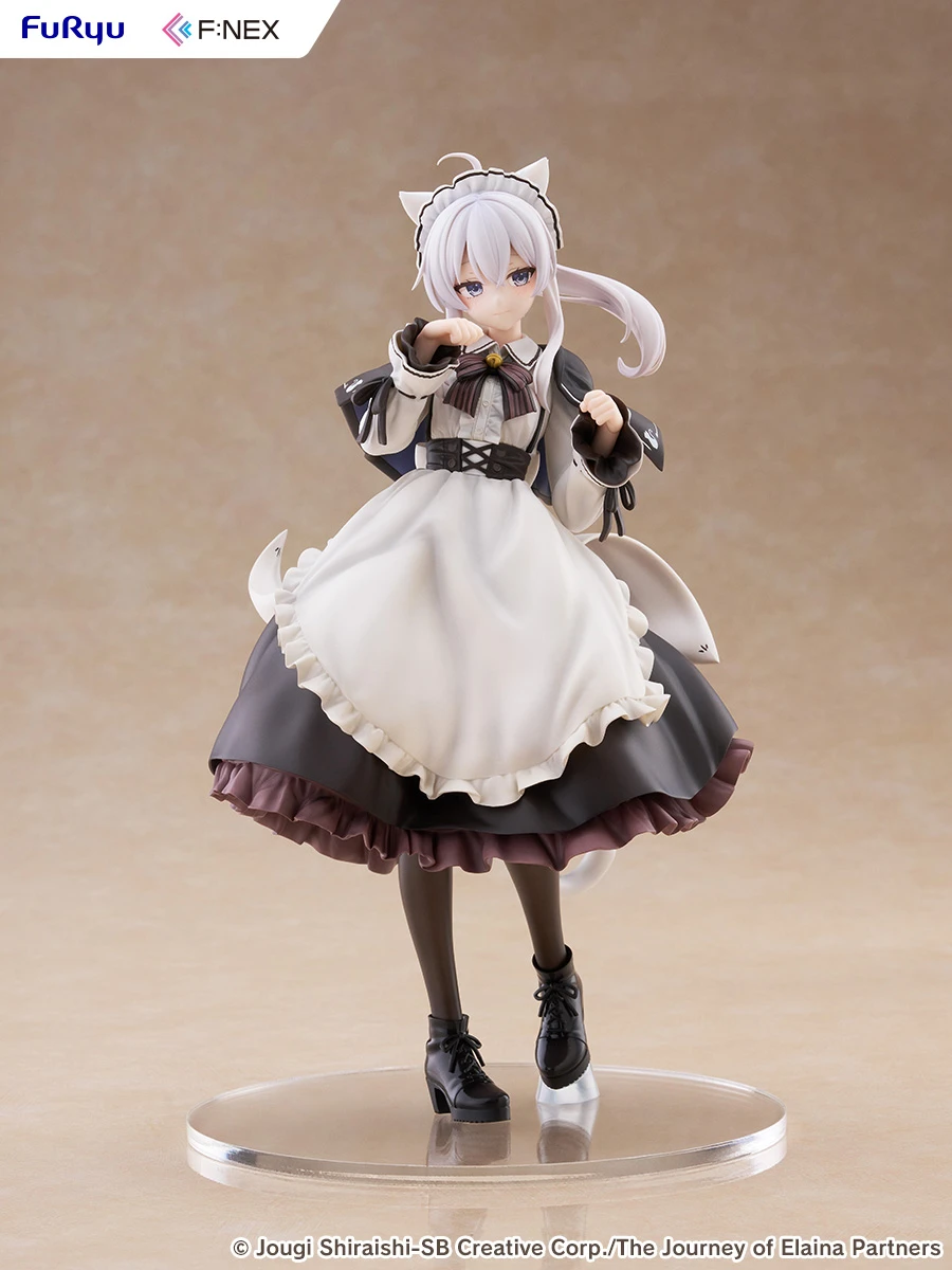 1/7 Scale Cat Ear Ver. Elaina - Wandering Witch: The Journey of Elaina Official Statue - FURYU Studios - Image 2