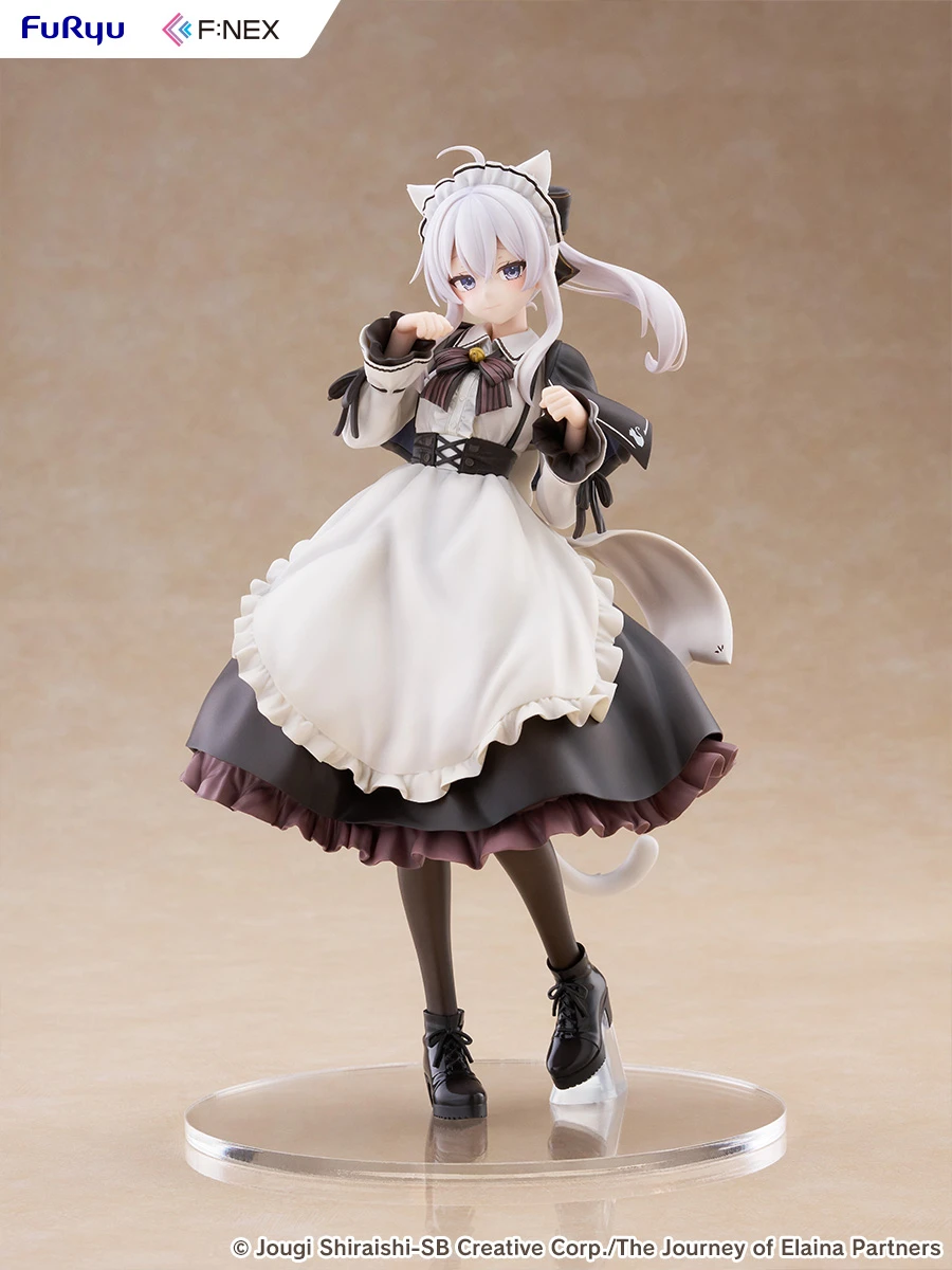 1/7 Scale Cat Ear Ver. Elaina - Wandering Witch: The Journey of Elaina Official Statue - FURYU Studios - Image 1