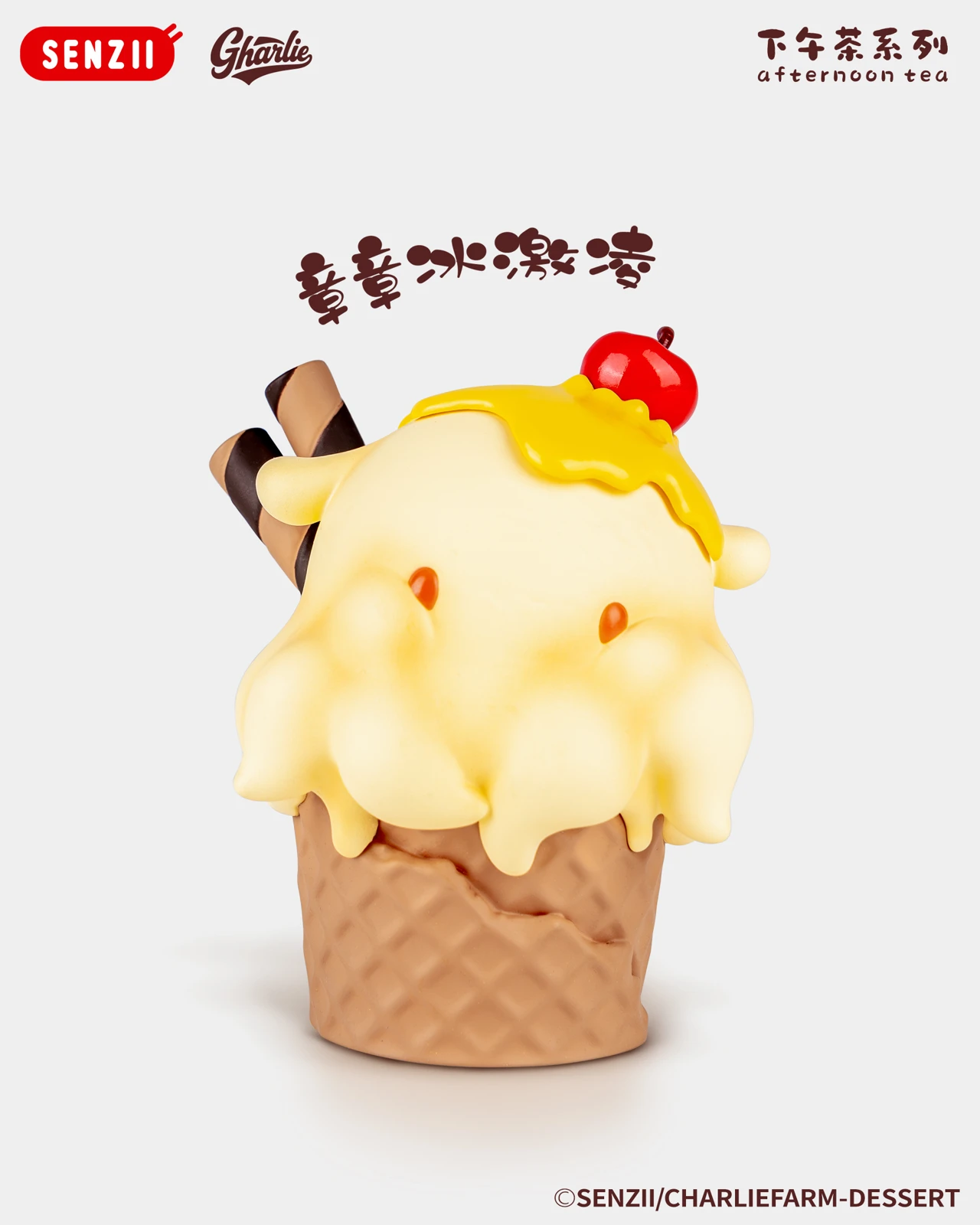 Charlie Afternoon Tea - Original Design Official Statue - Senzii Studio - Image 4