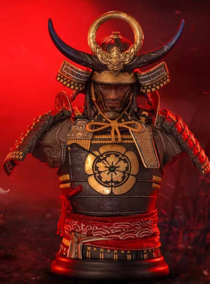 1/4 Scale Yasuke & Fujibayashi Naoe Bust Statue - Assassin's Creed Shadows Official Statue - PureArts - Image 2