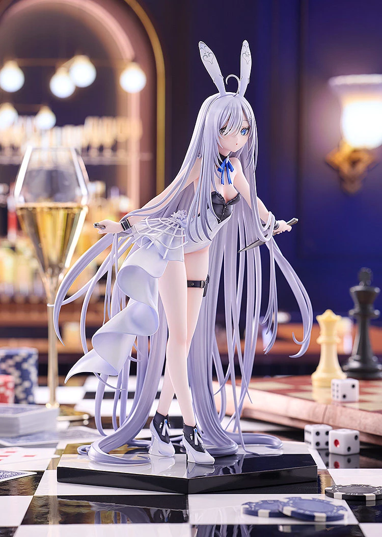 1/7 Scale Light Novel Bunny Dress Ver. Yuki - Playing Death Games to Put Food on the Table Official Statue - Good Smile Company - Image 1