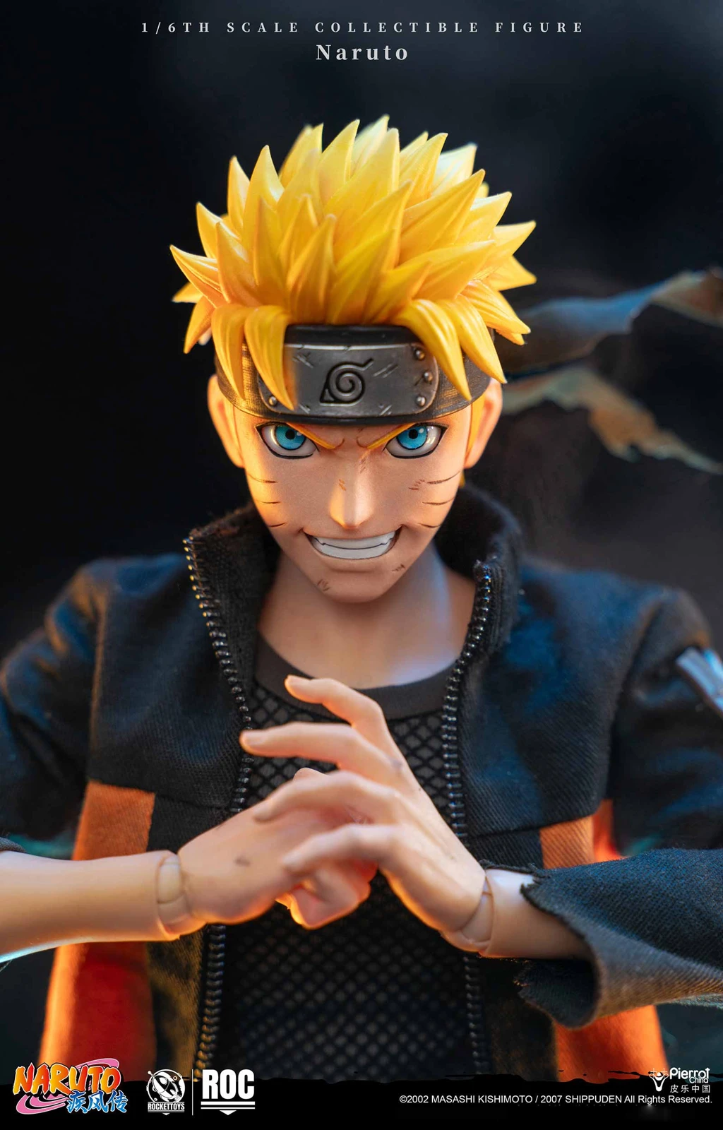 1/6 Scale Licensed Movable Injured Ver. Naruto Uzumaki with LED - Naruto: Shippuden Resin Statue - Pierrot China - Image 5