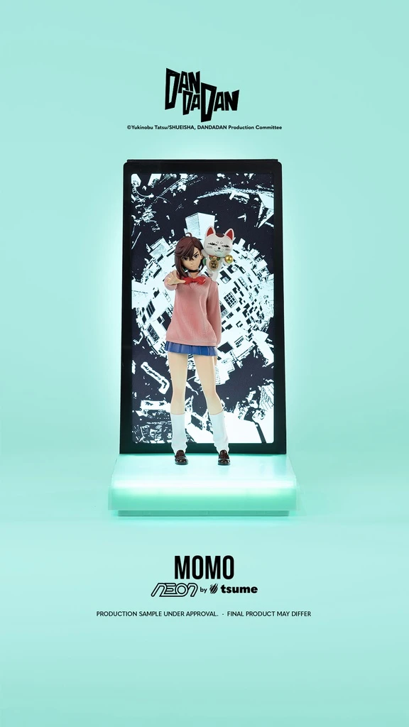Licensed NEON Series Momo Ayase - Dandadan Statue - TSUME - Image 1