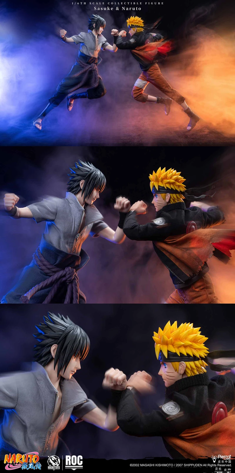 1/6 Scale Licensed Movable Injured Ver. Naruto Uzumaki with LED - Naruto: Shippuden Resin Statue - Pierrot China - Image 9