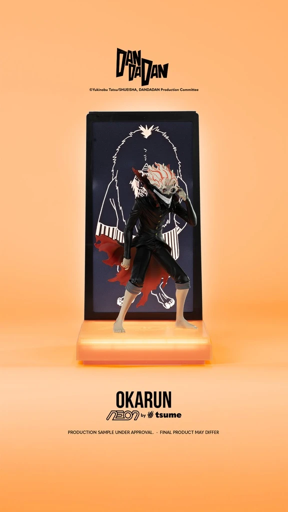 Licensed NEON Series Okarun - Dandadan Statue - TSUME - Image 1