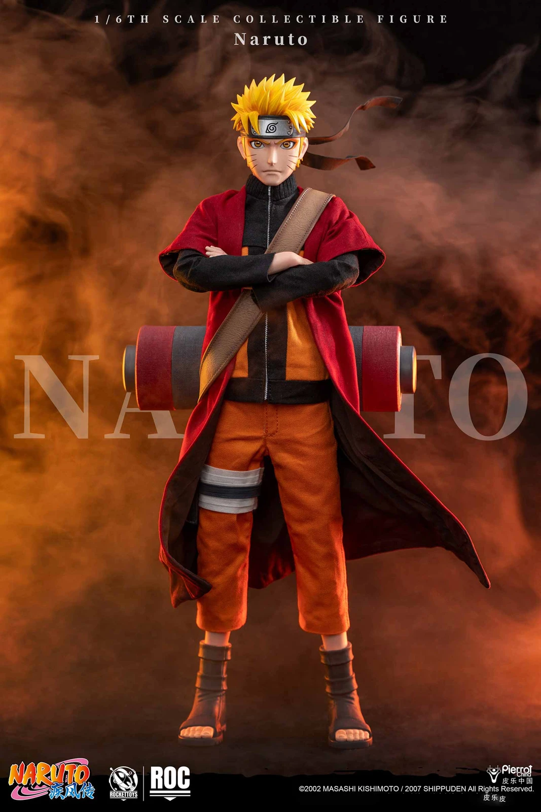 1/6 Scale Licensed Movable Sage Mode Ver. Naruto Uzumaki - Naruto: Shippuden Resin Statue - Pierrot China - Image 6
