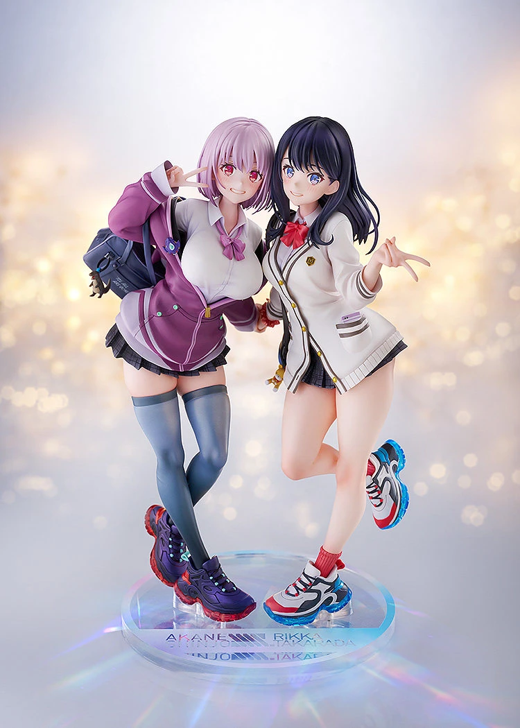1/7 Scale Rikka Takarada & Akane Shinjo feat. Toridamono - SSSS. Gridman Official Statue - Good Smile Company - Image 1