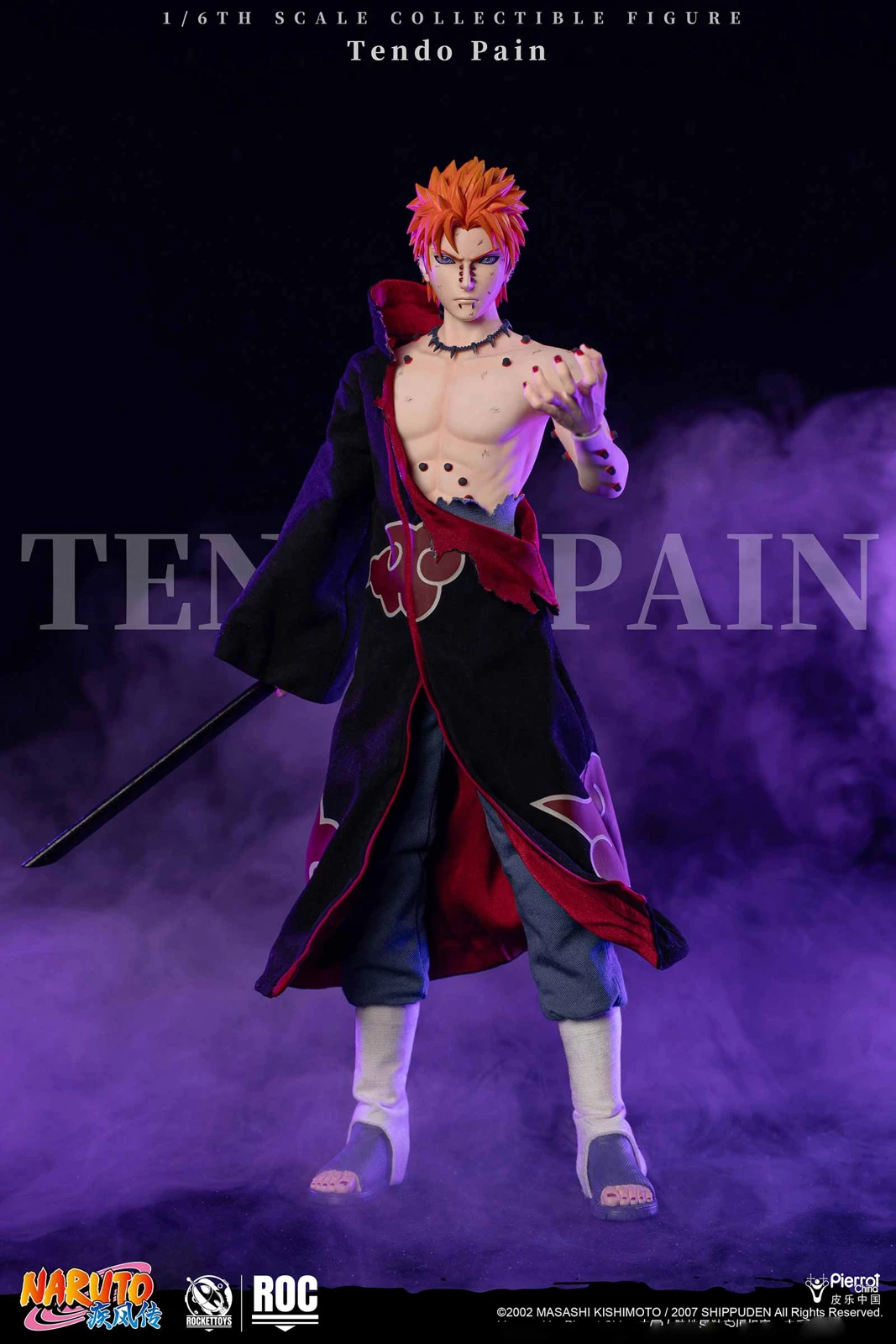 1/6 Scale Licensed Movable Injured Ver. Deva Path Pain - Naruto: Shippuden Resin Statue - Pierrot China - Image 1