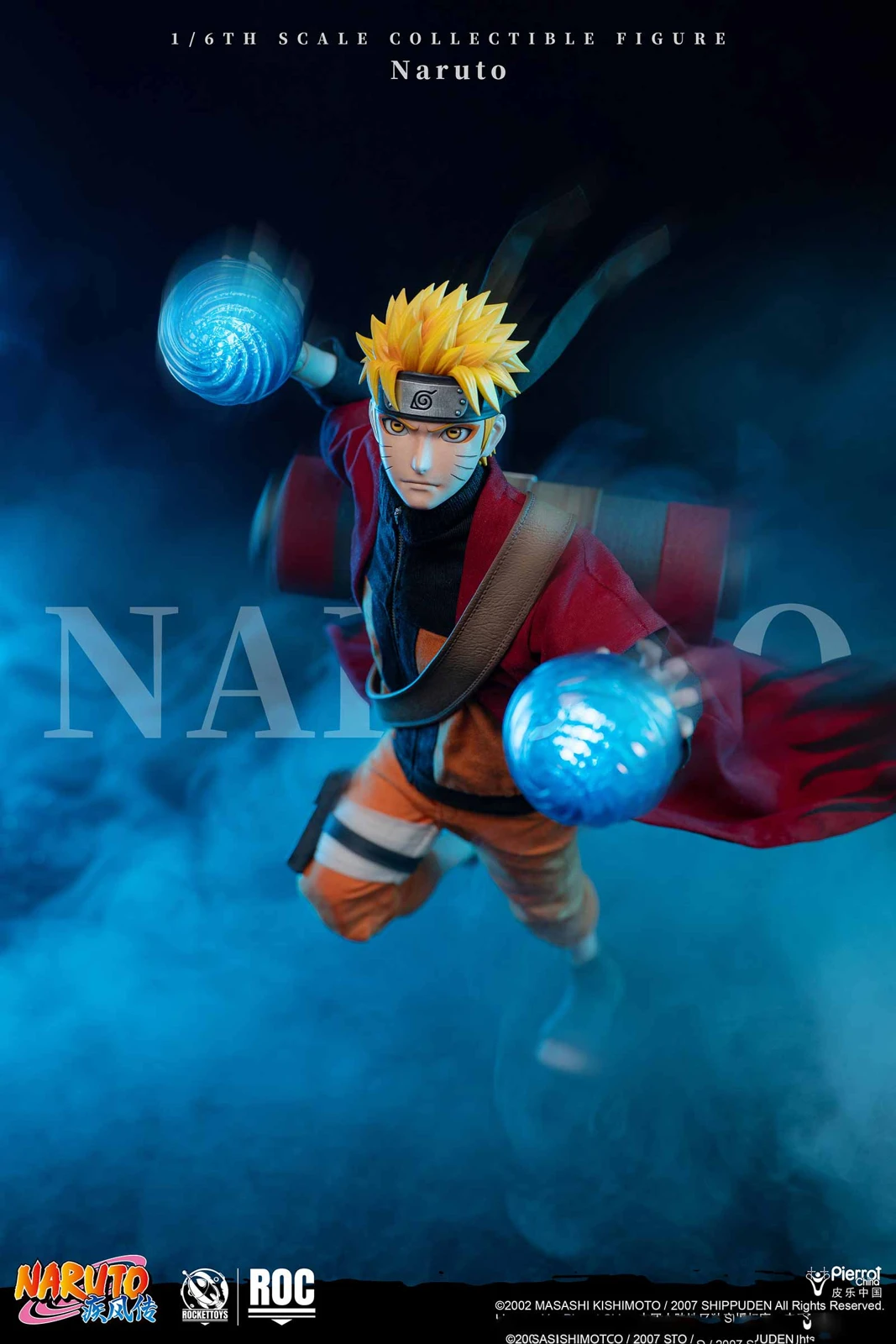 1/6 Scale Licensed Movable Sage Mode Ver. Naruto Uzumaki - Naruto: Shippuden Resin Statue - Pierrot China - Image 4