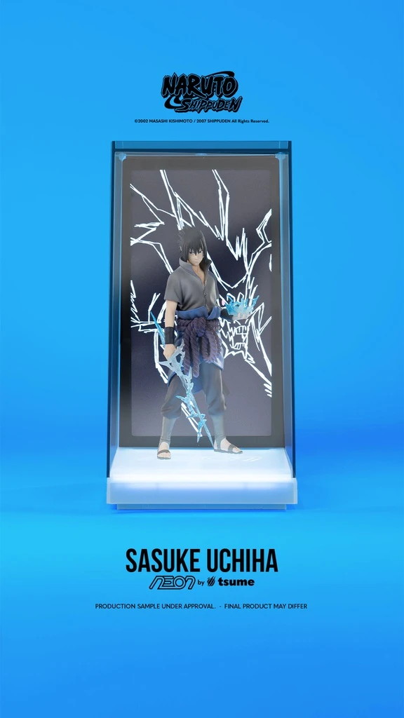 Licensed NEON Series Sasuke Uchiha - Naruto: Shippuden Statue - TSUME - Image 2