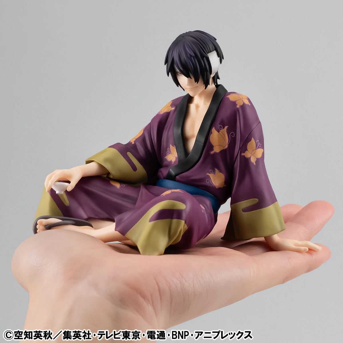 G.E.M. Series Shinsuke Takasugi on the Palm - GINTAMA Official Statue - MegaHouse - Image 1