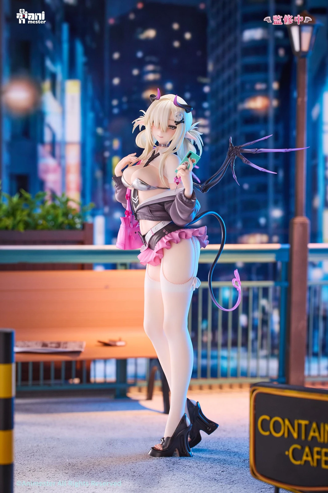 1/6 Scale Little Succubus Chili Chan - Original Design Official Statue - AniMester - Image 1